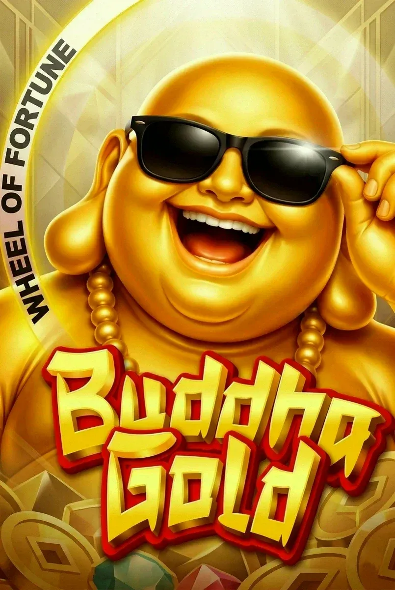 Buddha gold wheel of fortune